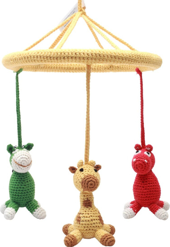 Uro - Gul m. flodhest/Sjiraff/Esel - - OneSize - Uro