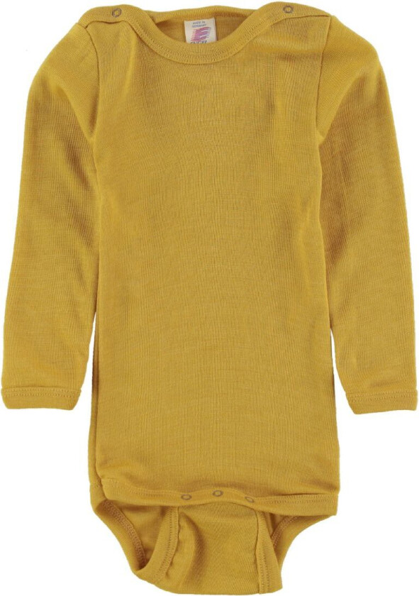 Body L/æ - Ull/Silke - Safran - - 86/92 - Langermet Body