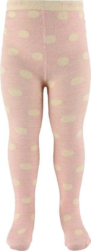 Strømpebukser - Ull/Bomull - Lyserød - - 68/74 - Strømpebukser