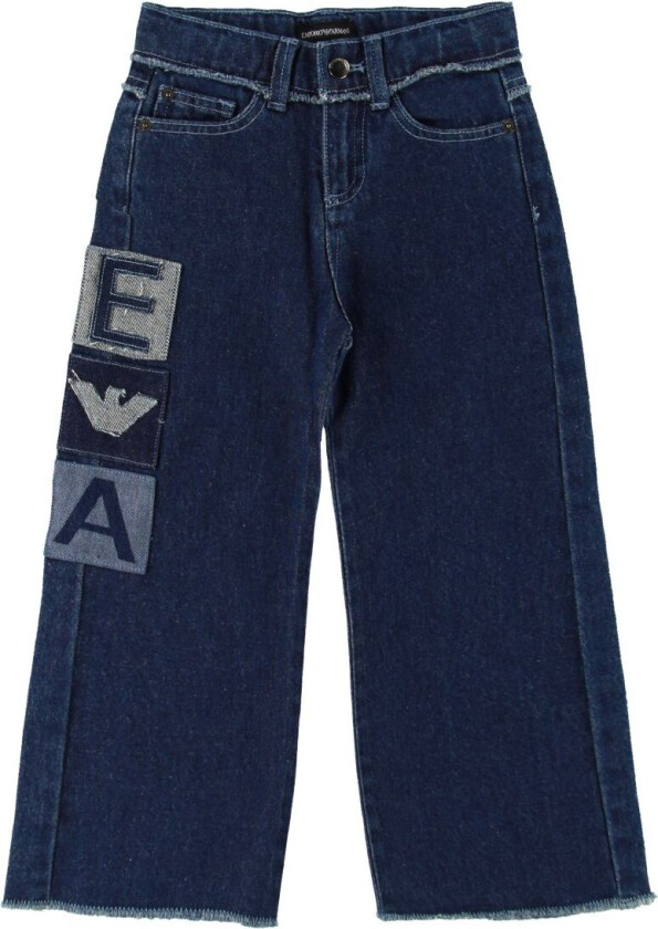Jeans - Mørk Denim - - 8 år (128) - Jeans
