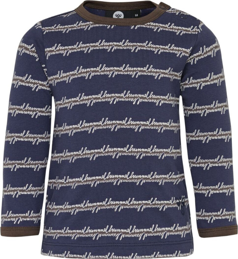 Genser - HMLKerem - Navy/Brun - - 62 - Genser