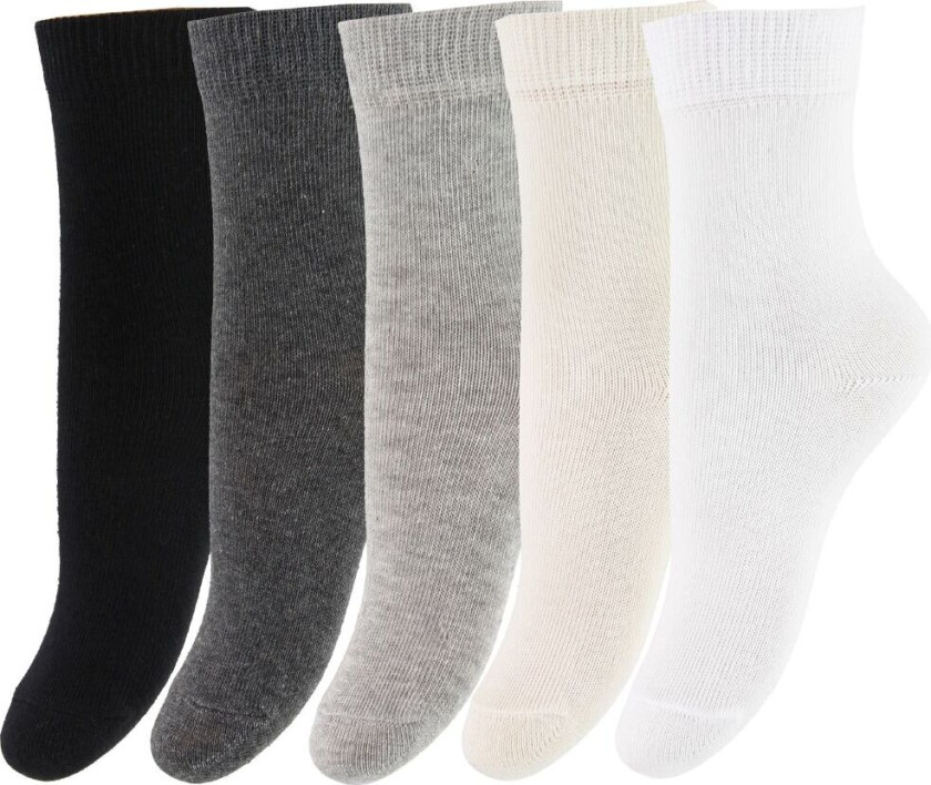 Sokker - 5-pack - Neutral - - 19/22 - Sokker