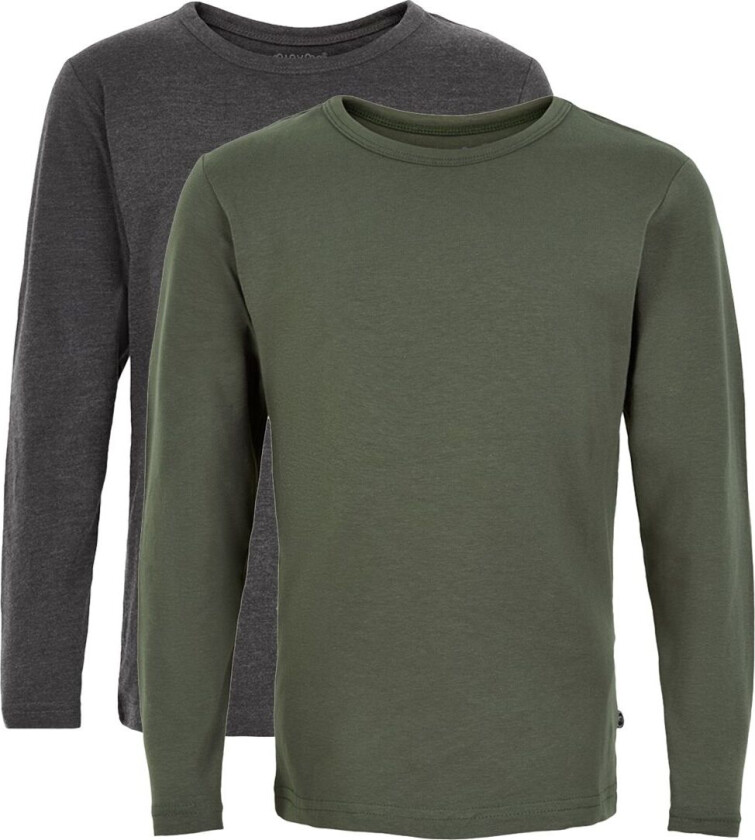 Genser - 2-pack - Koksgrå/Army - - 1 år (80) - Genser