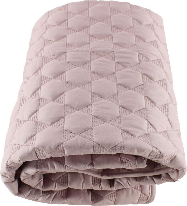 Leketeppe - 100x100 - Quiltet Pulver m. Stjerner - - OneSize - Lekematte