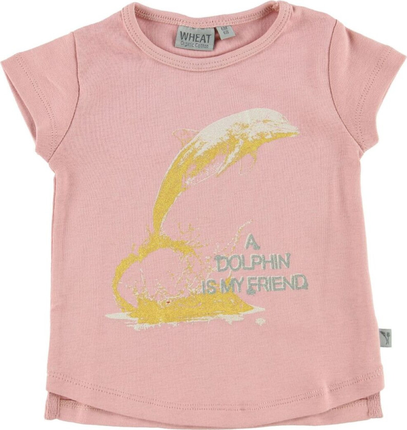 T-skjorte - Mellow Rose m. Delfin - - 62 - T-skjorte