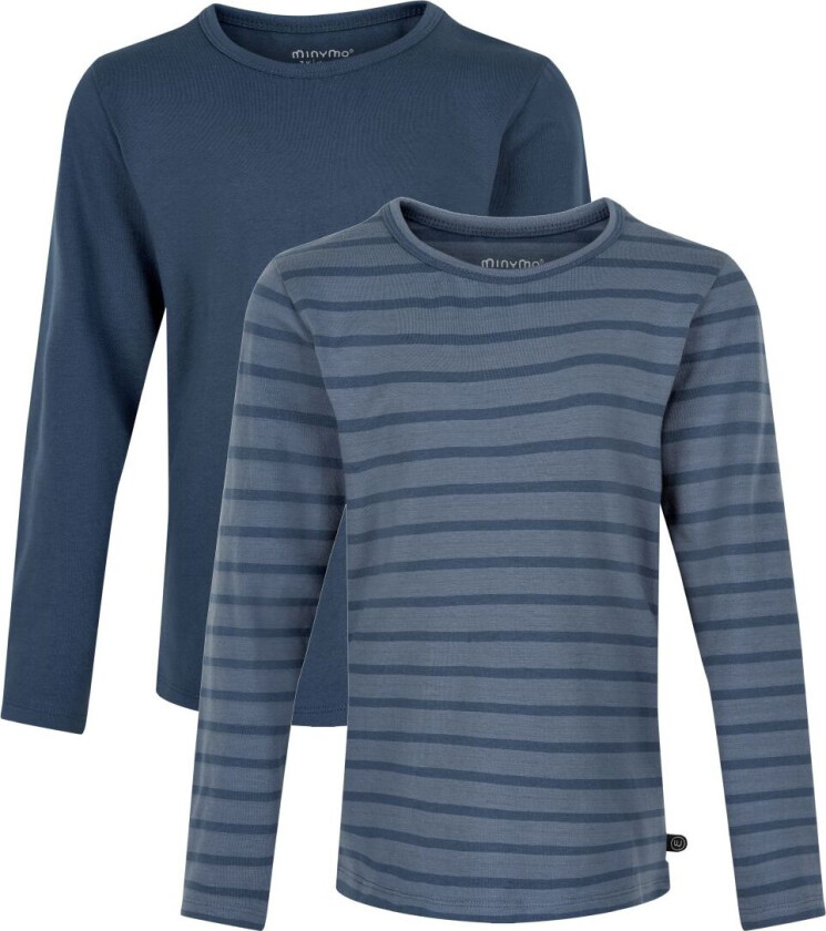 Genser - 2-pack - Ny Navy m. Striper - - 3 år (98) - Genser