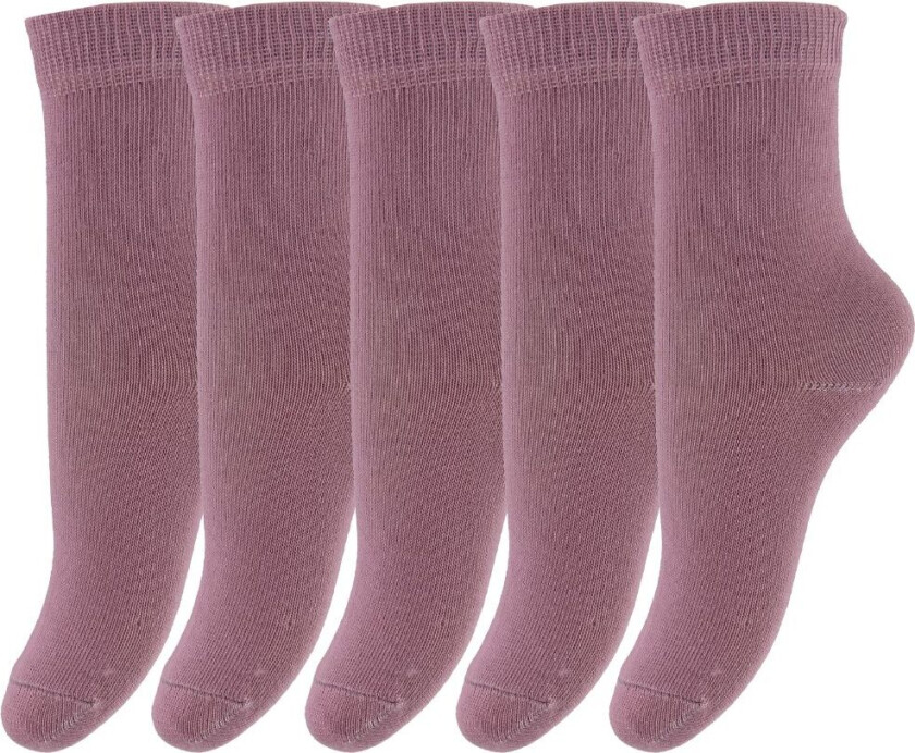 Sokker - 5-pack - Dusky Orchid - - 15/18 - Sokker