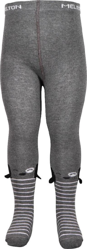 Strømpebukser - Grå/Hvit - - 56/62 - Strømpebukser