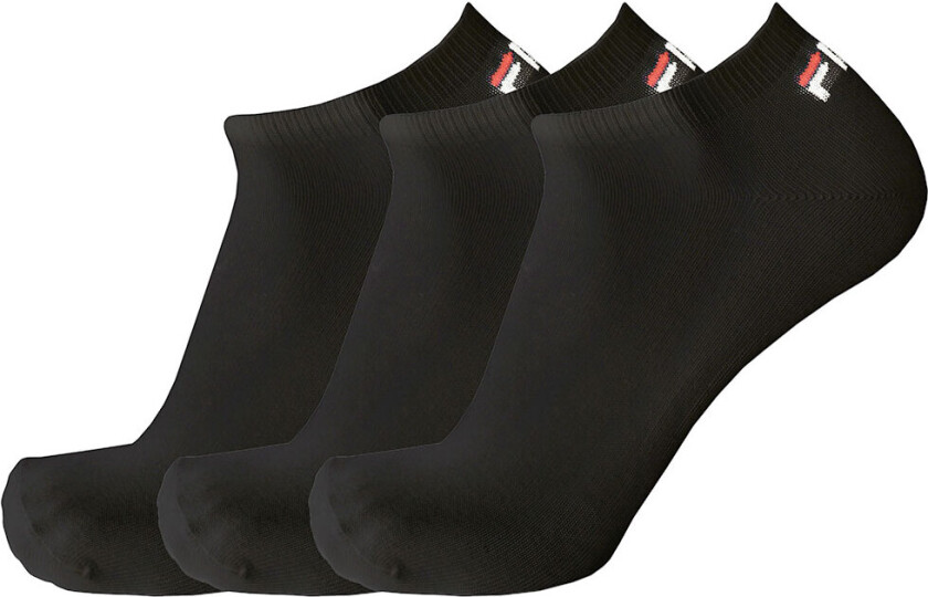 Ankelsokker - 3-pack - Svart - - 35/38 - Sokker