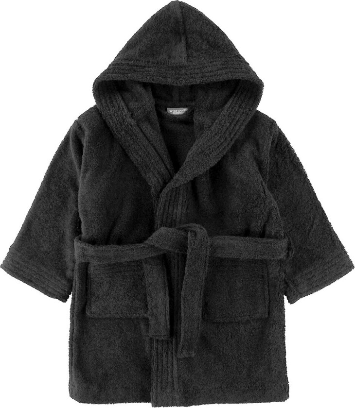 Badekåpe - Svart - - 14 år (164) - Badekåpe