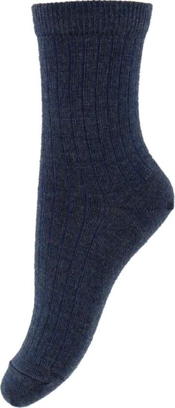 Sokker - Ull - Marine Melert - - 37/39 - Sokker
