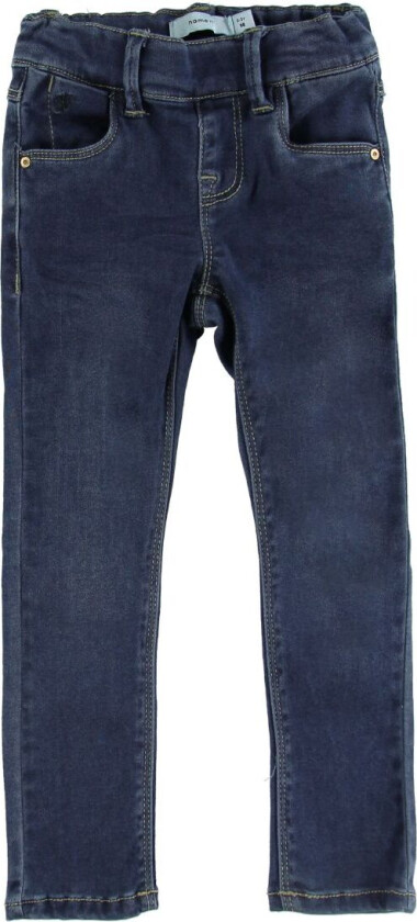 Jeggings - NkfPolly - Noos - Dark Blue Denim - - 10 år (140) - Jeans