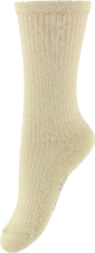 Sokker - Gull Glitter - - 16/18 - Sokker