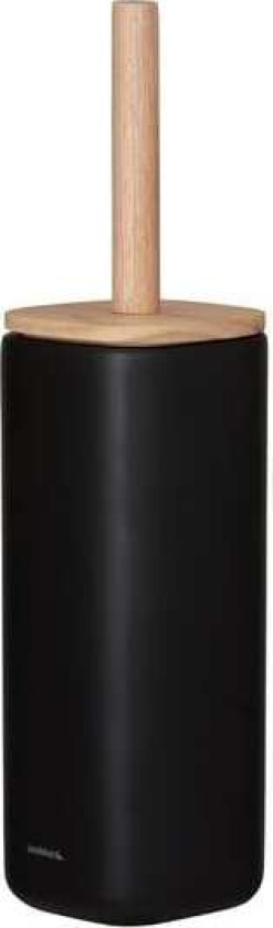 Mind Toalettbørste med Holder - Frittstående Svart Matt