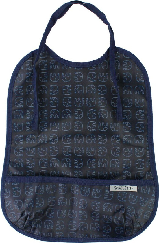Smekke M. Lomme - Stor - Navy m. Elefanter - - OneSize - Smekke