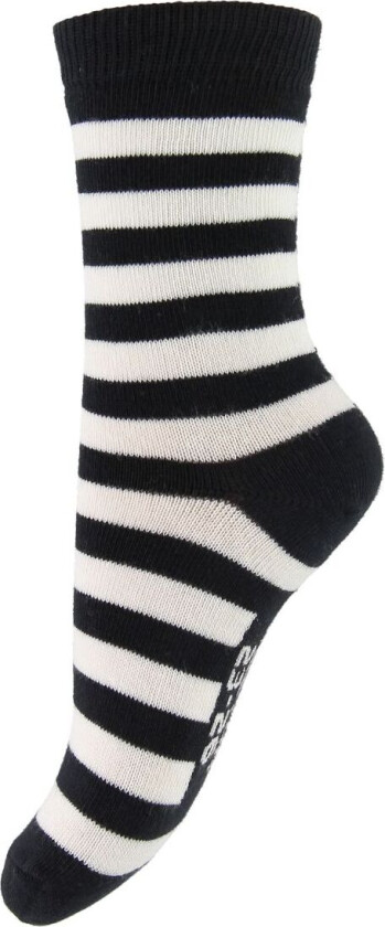 Sokker - Svart/Hvit Stripete - - 15/16 - Sokker