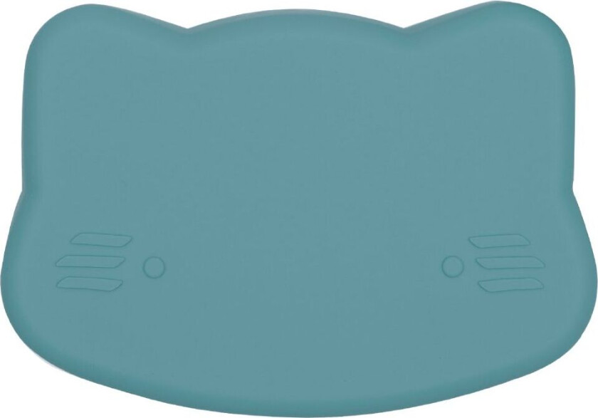 Snackboks - Katt - Silikon - Petroleum - - OneSize - Matboks