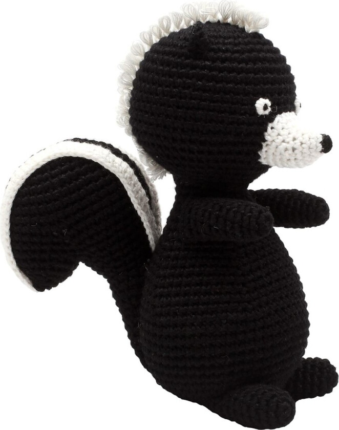 Kosedyr - Sir Stinkdyr - 18 cm - Svart/Hvit - - OneSize - Kosedyr