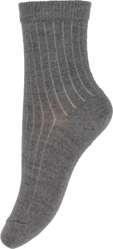 Sokker - Ull - Grå Melert - - 40/42 - Sokker