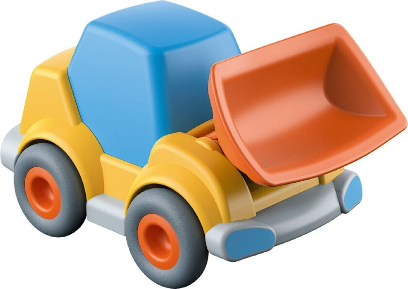 Traktor m. Frontlaster - 6,5 cm - Gul - - OneSize - Bil