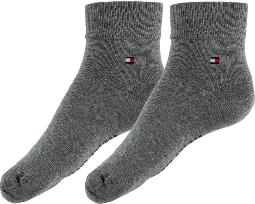 Sokker - 2-pack - Kvartal - Grå Melert - - 39/42 - Sokker