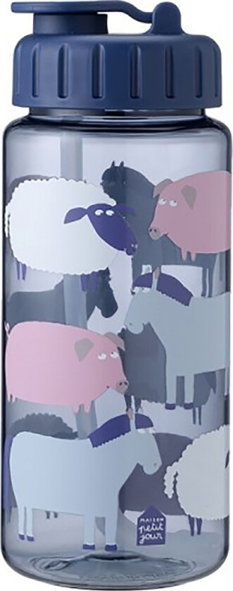 Drikkeflaske - 350 ml - Navy m. Gården - - OneSize - Drikkeflaske