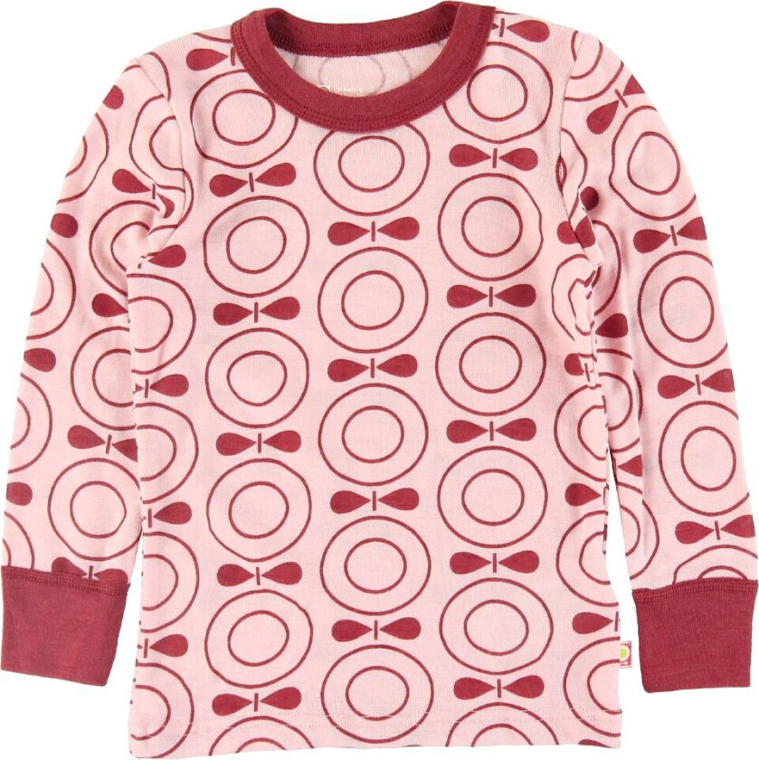 Genser - Ull - Rosa m. Epler - - 68 - Genser