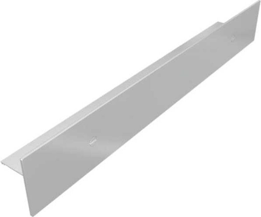 Front Dusjhylle - kan Limes Matt Aluminium / 70cm