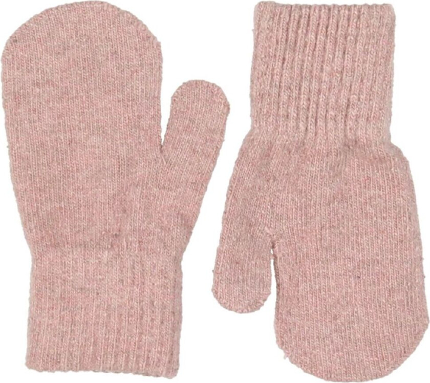 Votter - Ull/Nylon - Misty Rose - - 3-6 år (98-116) - Votter