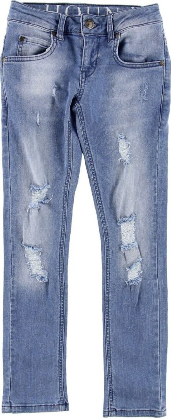 Jeans - Xtra Slim Ripped - Light Used Denim - - 15 år (170) - Jeans