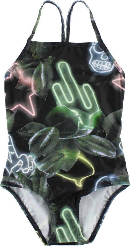 Badedrakt - UV50+ - Neda - Neon Signs - - 2 år (92) - Badetøy