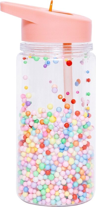 Drikkeflaske m. Sugerør - 300 ml - Macaron Pops - C - - OneSize - Drikkeflaske