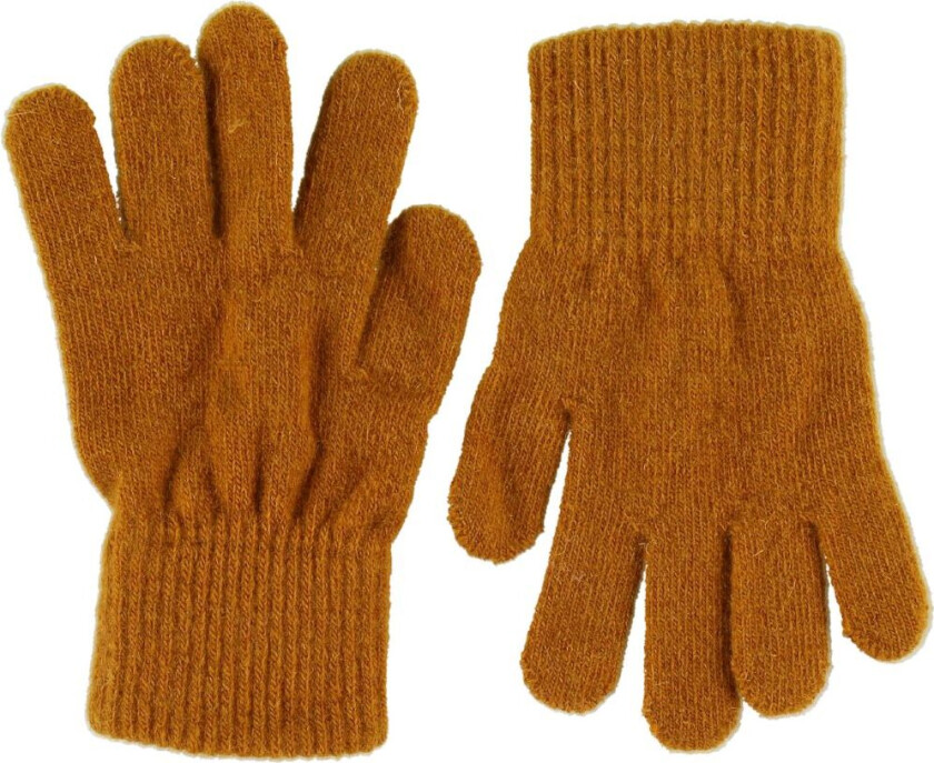 Hansker - Ull/Nylon - Gresskarkrydder - - 3-6 år (98-116) - Handsker
