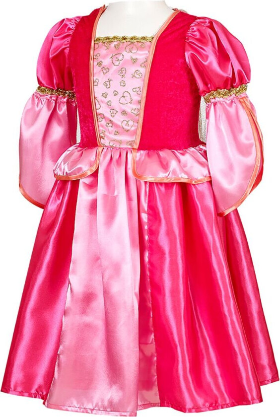 Kostymer - Prinsesse - Adeline - Rosa - - 5-7 år (110-122) - Kostymer