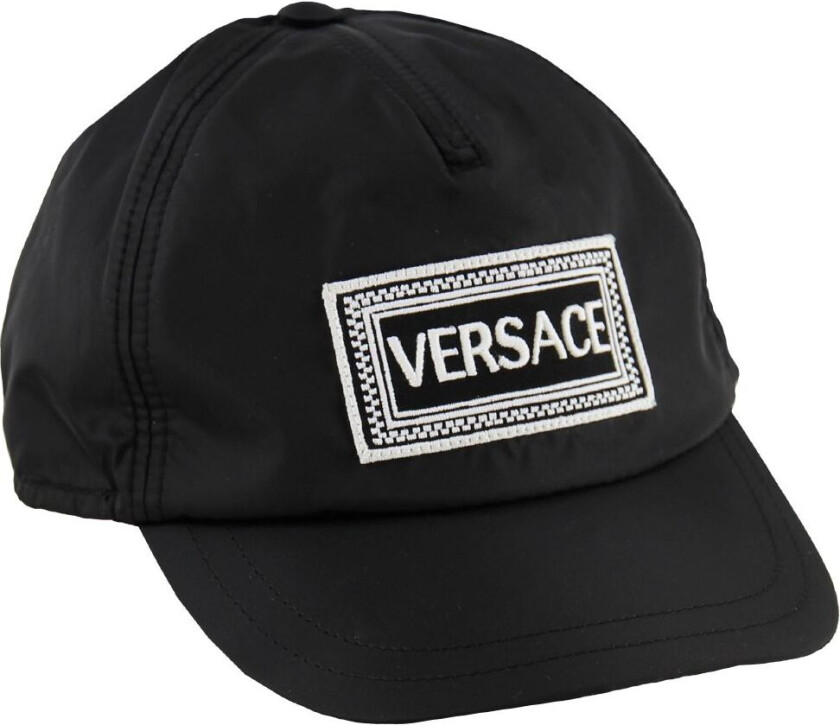 Bilde av Young Versace Caps - Svart m. Logo - Versace - 8 år (128) - Caps
