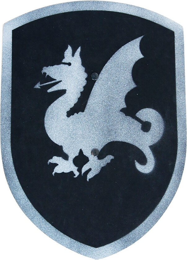 Kostymer - Ridderskjold - Svart/Sølv - - OneSize - Kostymer