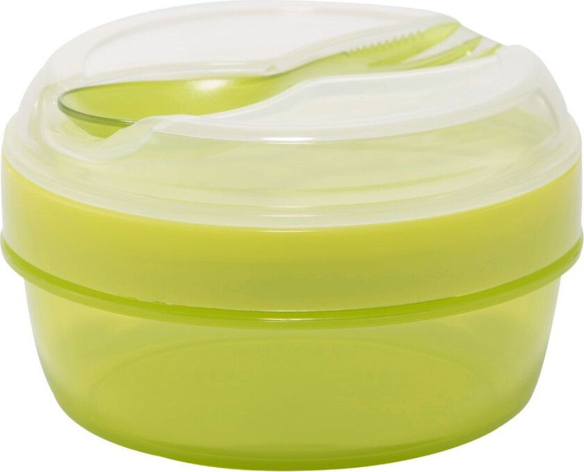 Snackbox m. Kjøleelement - 7 cm - Lime - - OneSize - Matboks
