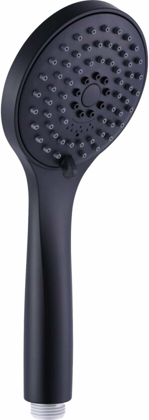 Azur Black Dusjhode - Universal Svart Matt