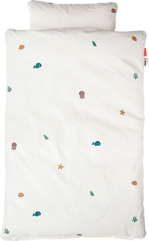 Sengetøy - Junior - Sea Friends Beige - - Junior - Sengetøy - Junior