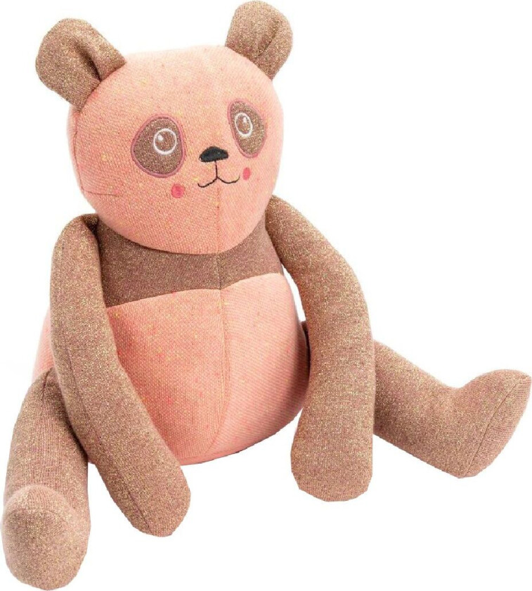 Barnevognspute - 40 cm - Panda - Powder - - OneSize - Kosedyr
