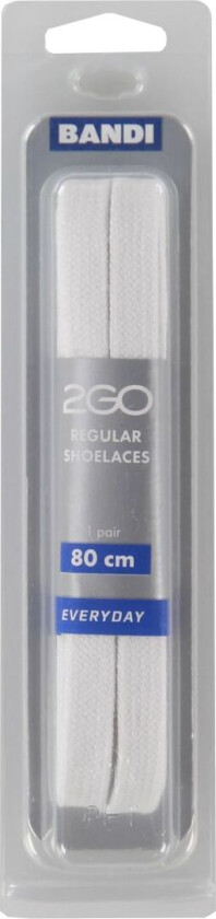 Skolisser - 80 cm - 1 Par - Hvit - - OneSize - Skolisser