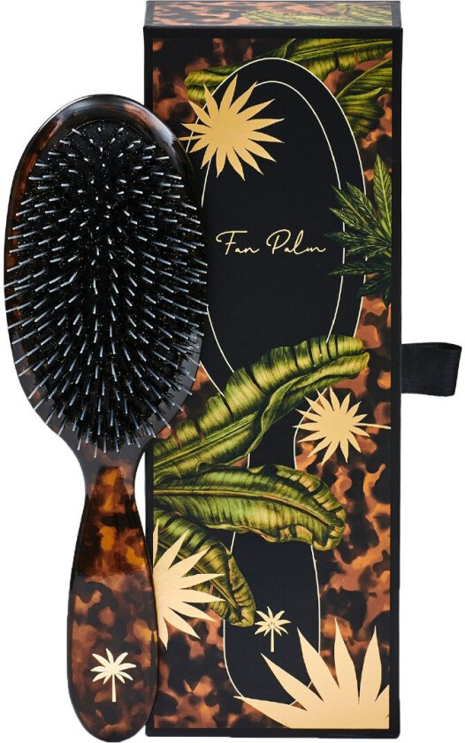 Hårbørste - Medium+ - Shell Skilpadde - - OneSize - Hårbørste