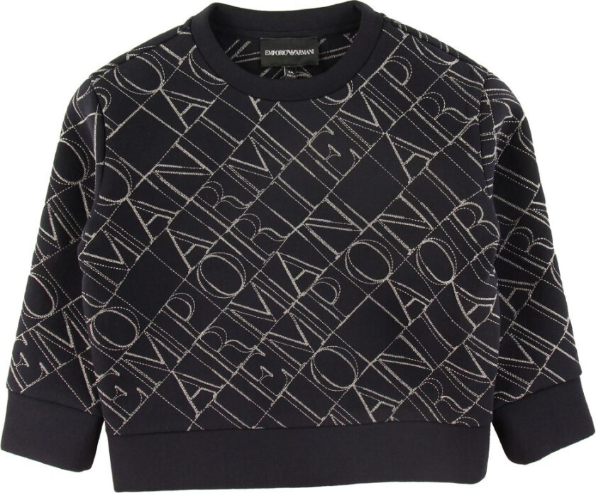 Genser - Navy m. Broderi - - 12 år (152) - Genser