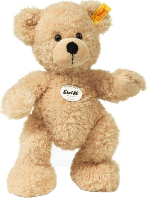 Kosedyr - Fynn Teddy Bear - 28 cm - Beige - - OneSize - Kosedyr