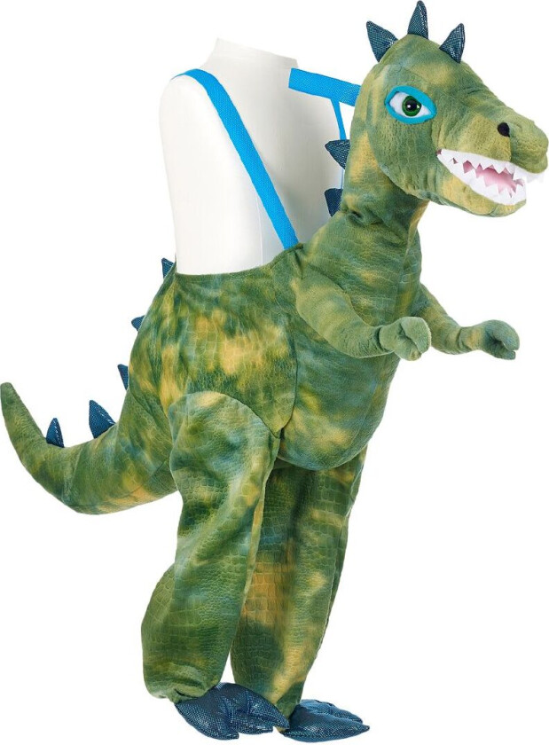 Kostymer - Tyrannosaurus Rex - Ride På - Grønn - - 5-6 år (110-116) - Kostymer