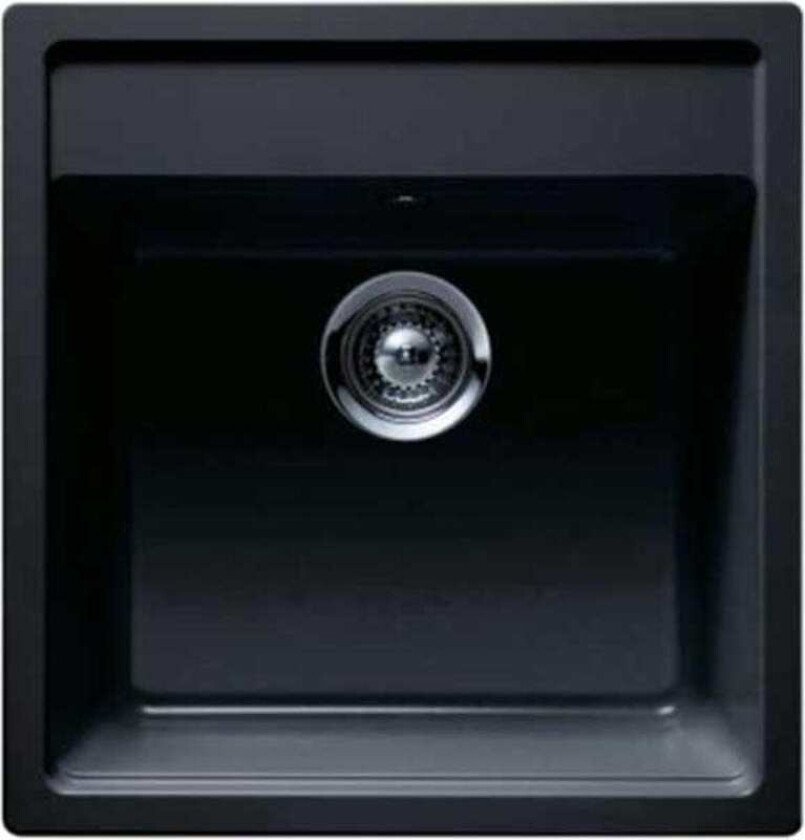 Granite Nemo N100s Kjøkkenvask Onyx Svart / Nedfelling Uten Oppløftsventil