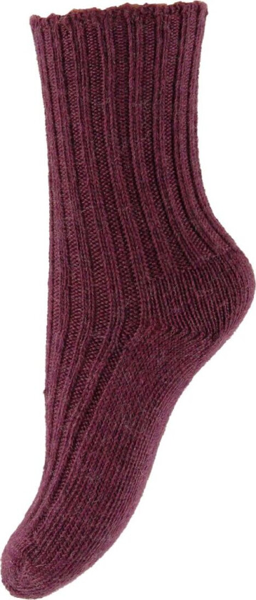 Sokker - Ull - Lilla - - 39/42 - Sokker