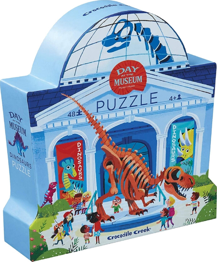 Puslespill - 48 Brikker - Dag på museet - - OneSize - Puslespill