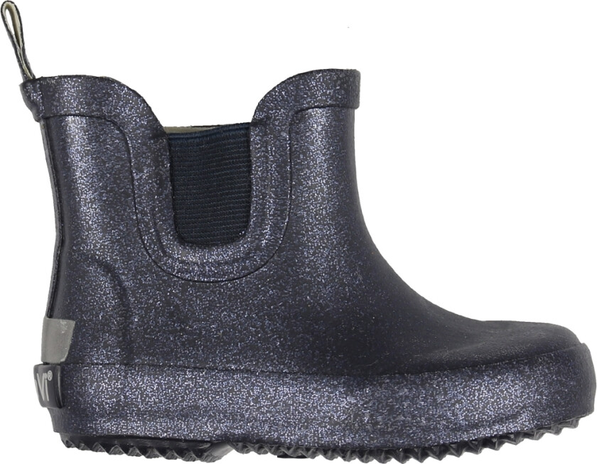 Gummistøvler - Kort - Navy m. Glitter - - 23 - Gummistøvler