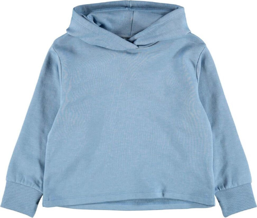 Hettegenser - NkfTekka - Dusty Blue - - 6 år (116) - Hettegenser